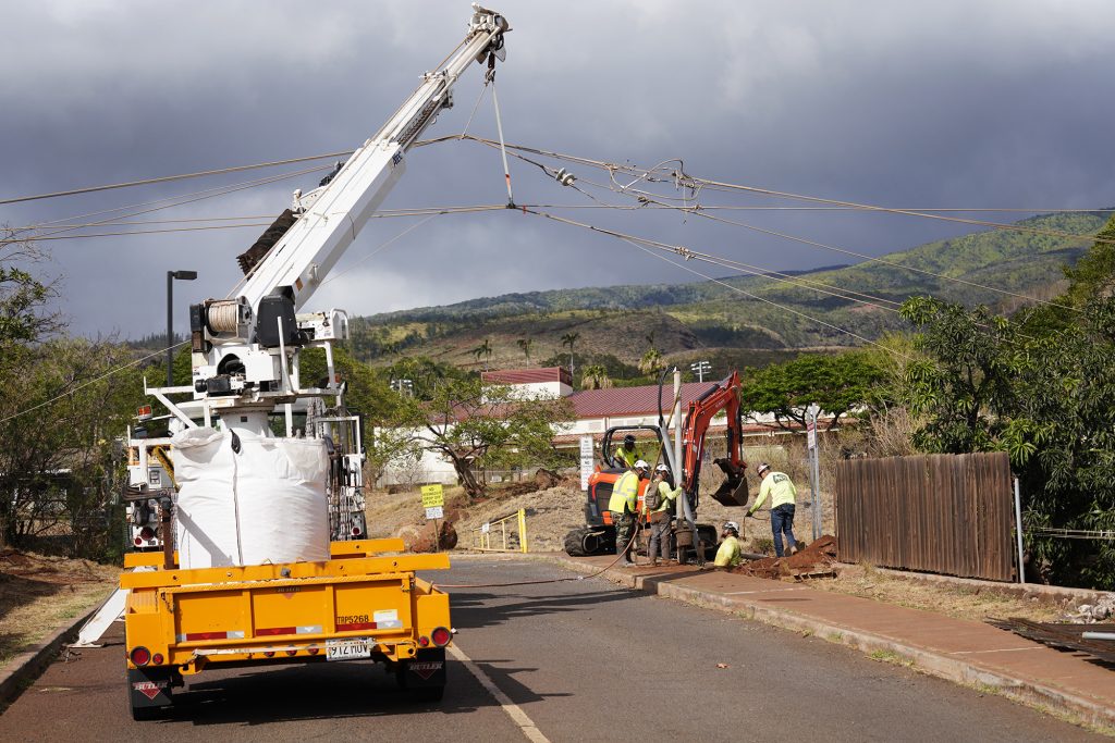 HECO Kept The Power Flowing In Lahaina Even As Poles Toppled