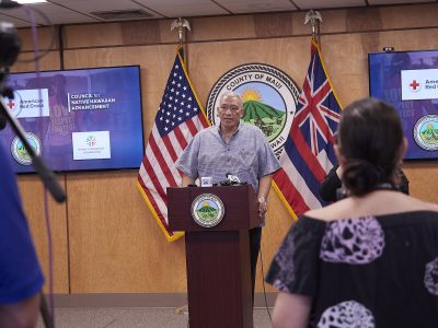 Maui Mayor’s Enhanced Security Detail Could Be Funded By Federal, Wildfire Funds