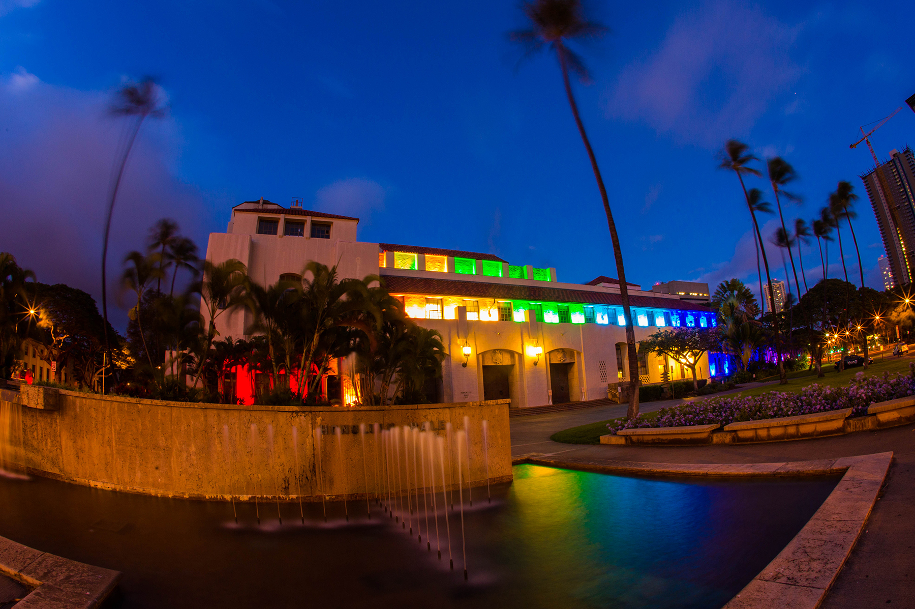 honolulu-hale-rainbow-lights-orlando-shooting