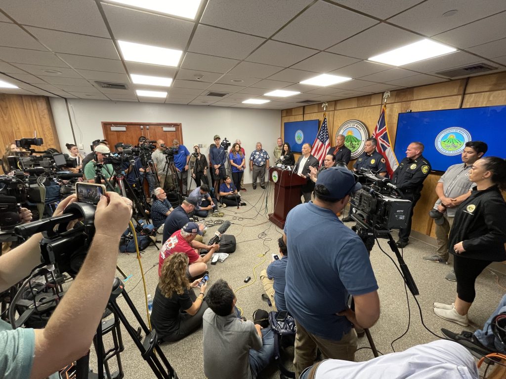 The Maui Agency That Could Answer Pressing Wildfire Evacuation Questions Has Been MIA